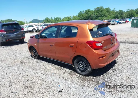 2017 Mitsubishi Mirage Es из США, поврежденный, VIN ML32A3HJXHH020003